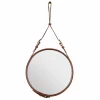 New GUBI Adnet Circulaire spegel M brun