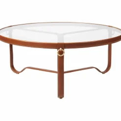 Discount GUBI Adnet soffbord Ø100 cm Tan