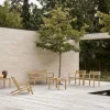 Carl Hansen & Søn AH603 däckstol Obehandlad teak