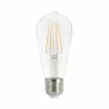 Outlet Airam Filament LED Edison ljuskälla Klar-dimbar-4-filament e27-5w