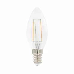 Airam Filament LED- kronljus C35 ljuskälla klar dimbar e14 3w