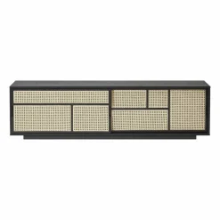 Design House Stockholm Air sideboard low svart rotting