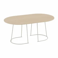 Outlet Muuto Airy soffbord M Lackerad ekfanér-off white