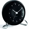 Arne Jacobsen Clocks AJ City Hall bordsklocka svart