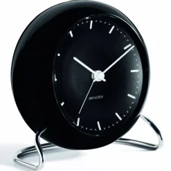 Arne Jacobsen Clocks AJ City Hall bordsklocka svart