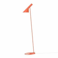 Louis Poulsen AJ golvlampa Electric orange