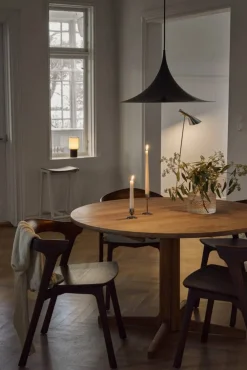 Louis Poulsen AJ golvlampa Rostfritt stål polerad