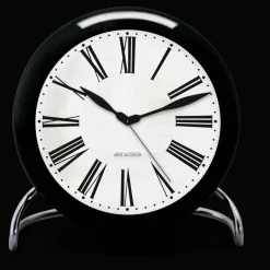 Arne Jacobsen Clocks AJ Roman bordsklocka svart