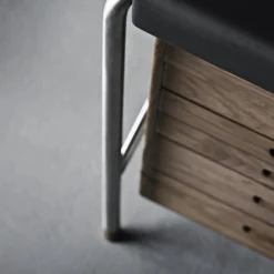 Carl Hansen & Søn AJ52 Society Table skrivbord Lackad valnöt inkl. belysning 160 cm