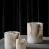 Sale Tell Me More Alabaster ljuslykta Vit-beige M 14 cm