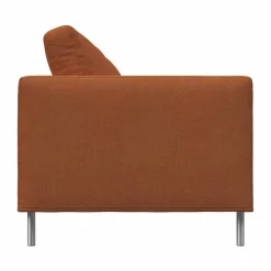 Sale Fogia Alex High 2 5-sits soffa Tyg Hiro Rustred-aluminiumben