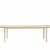 1898 Alfred matbord 90x220 cm Vitpigmenterad ek
