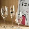Sale Kosta Boda All about you ölglas 40 cl 2-pack Cheers to you