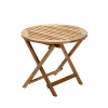 Stockamöllan Alnö sidobord Ø55 cm Teak