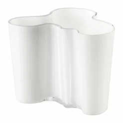 Online Iittala Alvar Aalto vas opal (vit) 120 mm