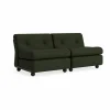 Clearance HAY Amanta soffmodul Bottle green-maglia dark green 2-sits