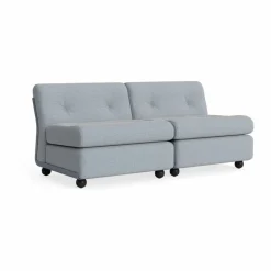 HAY Amanta soffmodul Frost blue-naveli 723 2-sits