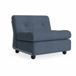 Clearance HAY Amanta soffmodul Frost blue-turf blue 1-sits/fåtölj
