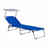 Fiam Amigo Top Pop solsäng Royal blue-lilac