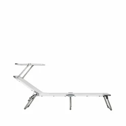 Outlet Fiam Amigo Top solsäng Textaline white-aluminium-sunroof