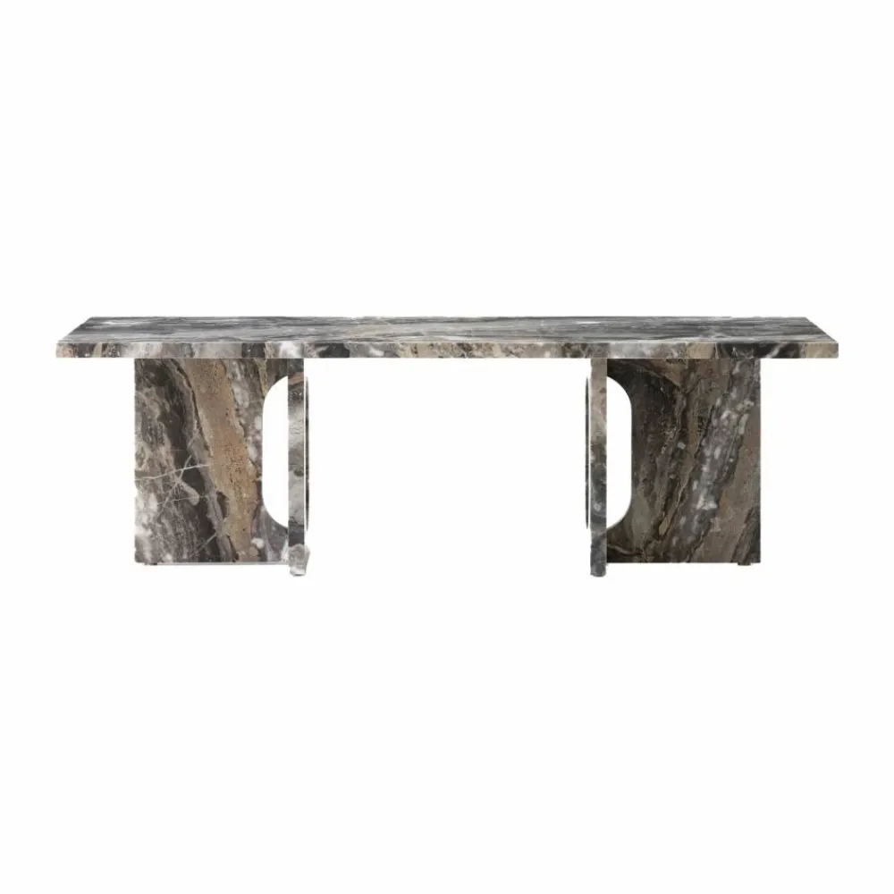 Audo Copenhagen Androgyne loungebord 45x120 cm Grey galaxy-grey galaxy