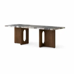 Best Audo Copenhagen Androgyne loungebord 45x120 cm Grey galaxy-mörkbetsad ek