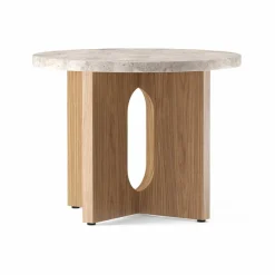 Sale Audo Copenhagen Androgyne sidobord Ø50 cm ekbas Kunis Breccia-bordsskiva