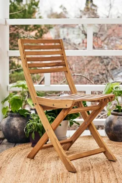 Discount 1898 Aneboda balkongset med 2 stolar teak