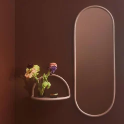 Outlet AYTM Angui spegel oval 108 cm rose