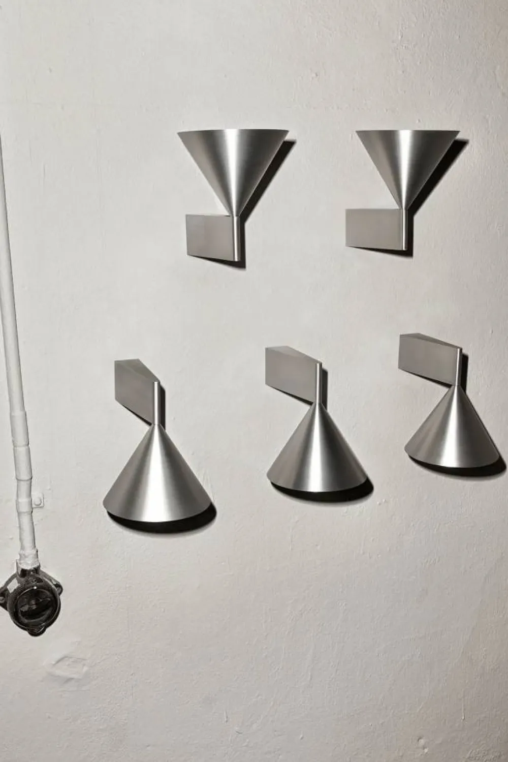 Pholc Apollo 14 vägglampa Aluminium