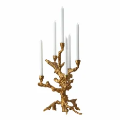 POLSPOTTEN Apple tree ljusstake L 53 cm Guld