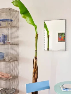 HAY Arcs Mirror Rectangle S spegel 43 5x61 5 cm Rostfritt stål