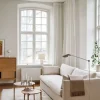 Design House Stockholm Aria soffbord Ek Ø50x37 cm