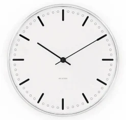 Discount Arne Jacobsen Clocks Arne Jacobsen City Hall klocka Vit Ø29 cm