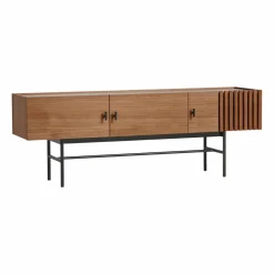 Woud Array sidobord låg 150 cm Valnöt