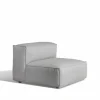Skargaarden Asker modulsoffa Sunbrella Sling light grey mittdel large