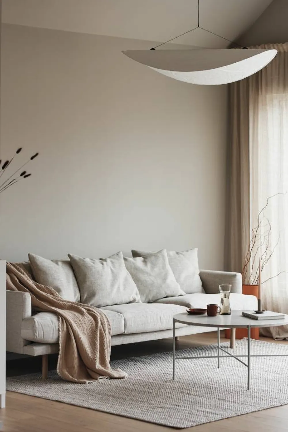Hot Scandi Essentials Atmosphere antikljus 4-pack 32 cm Sand
