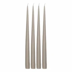 Outlet Scandi Essentials Atmosphere antikljus 4-pack 32 cm Taupe