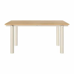 Ferm Living Atura matbord Light cashmere-ekfanér 90x160 cm