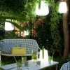 Fermob Balad portabel bordslampa LED Acapulco blue (blå)-stor