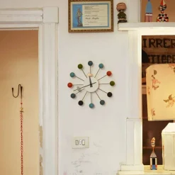 Discount Vitra Ball Clock väggklocka Orange
