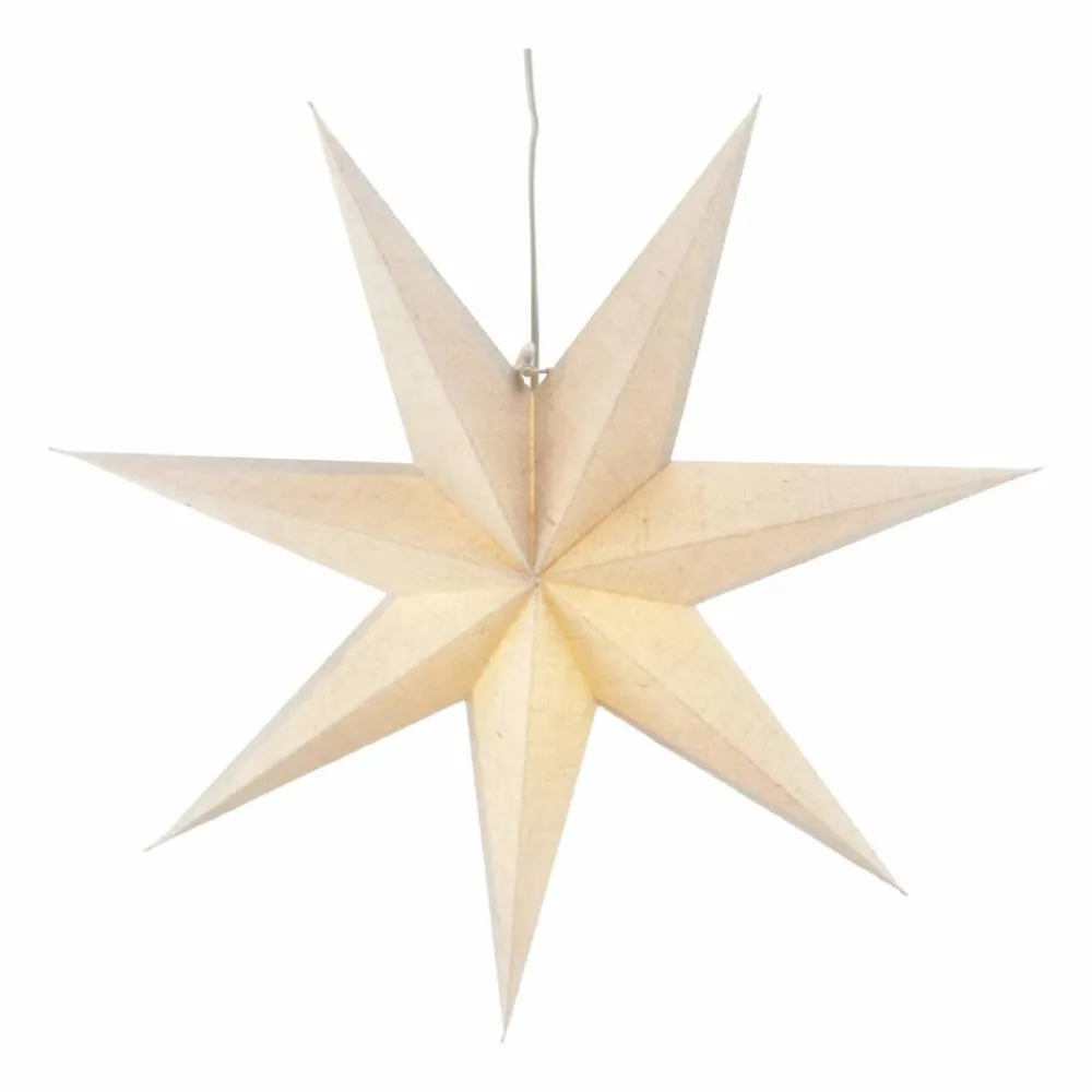 Online Scandi Living Bare adventsstjärna vit 80 cm
