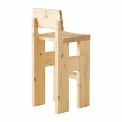 Vaarnii 001 Bar Stool barstol Matt oljevaxad furu 75 cm