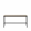 Clearance Muuto Base High barbord oak svart stativ plywoodkant b85 l190 h95