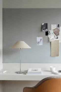 Watt & Veke Basic flat lampskärm Ø36 cm Natural