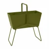 Fermob Basket high planteringsbox Pesto (grön)