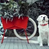 Fermob Basket high planteringsbox Willow green (grön)