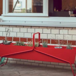 Fermob Basket long planteringsbox Ice mint (grön)