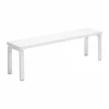 Artek 168B bänk Solid seat white lacquered