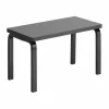 Artek 153B bänk Svartlackerad björk